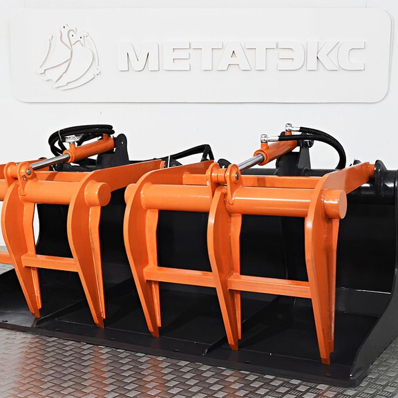 Захват ковшевой CB_SS-1600-DB для мини-погрузчика (bobtach (сер. номер 0513601))